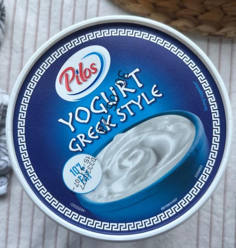 Fotografie - Yogurt Greek Style 10% Fat Pilos