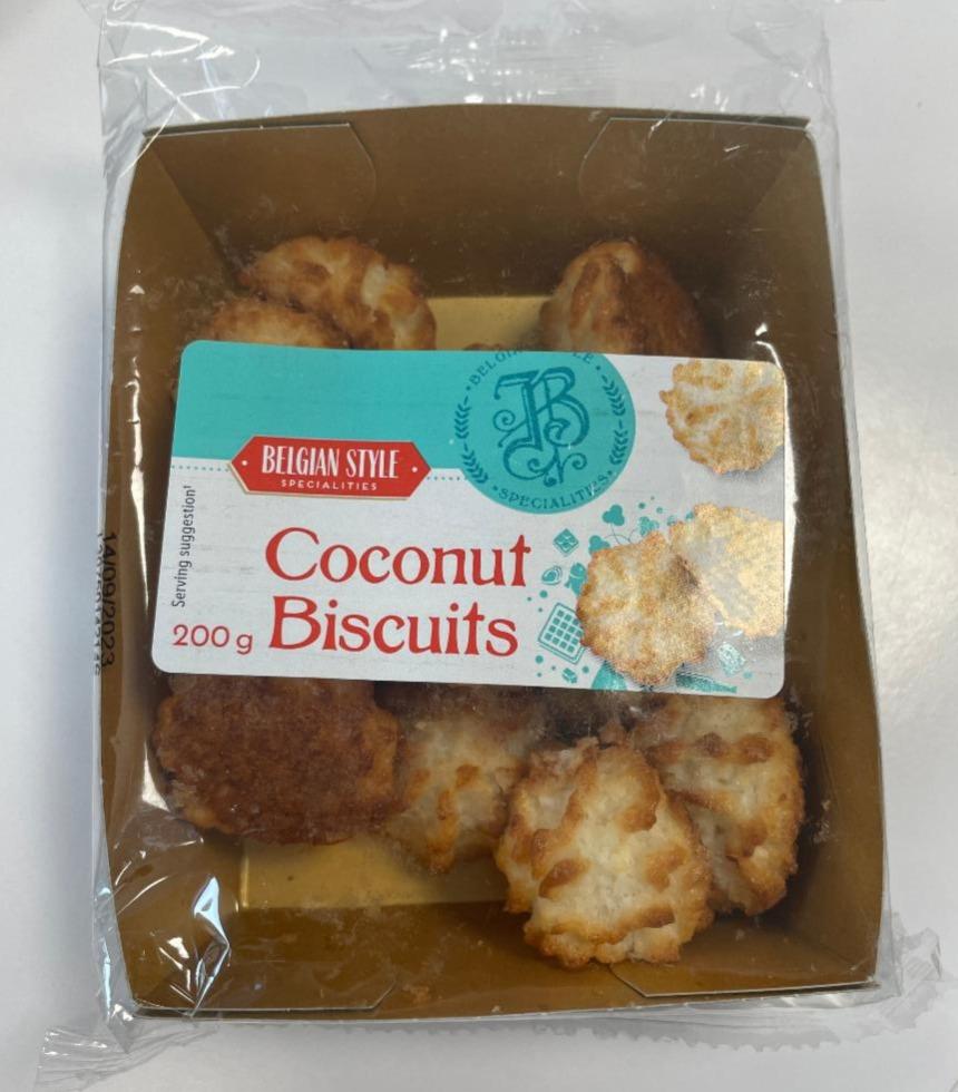 Fotografie - Coconut Biscuits Belgian Style Lidl