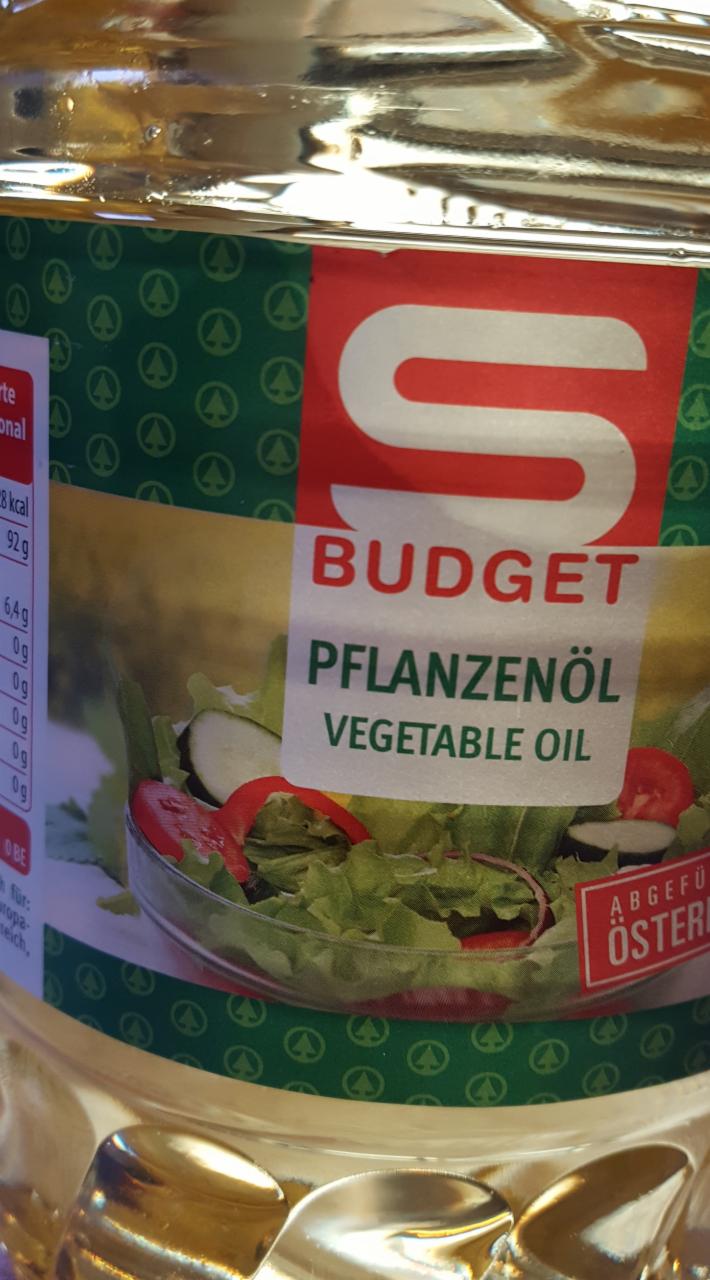 Fotografie - pflanzenöl vegetable oil S Budget