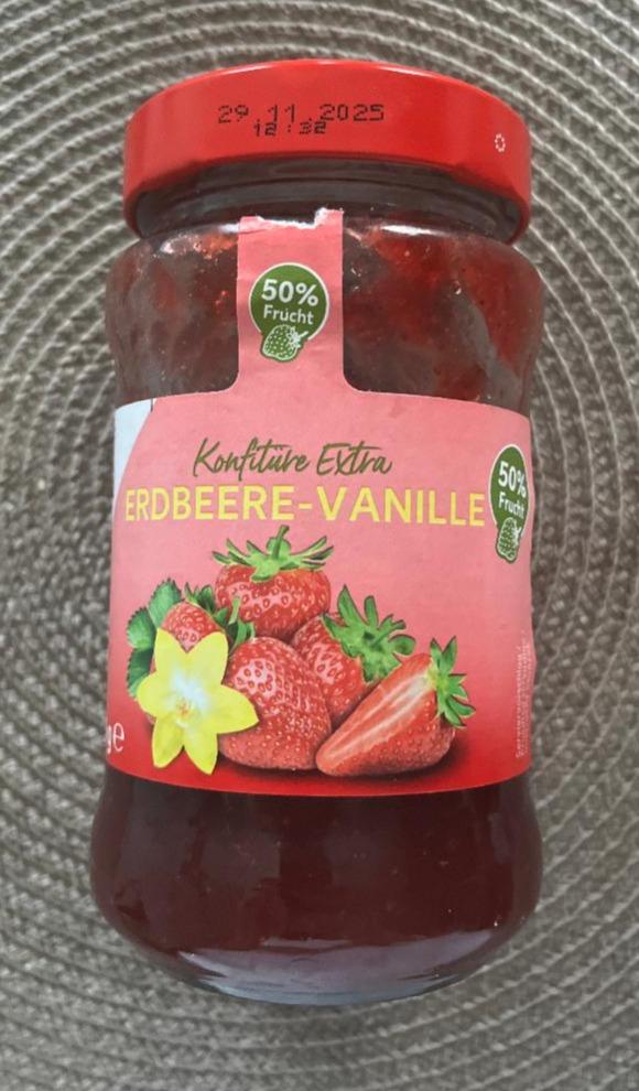 Fotografie - Konfitüre Extra Erdbeere-Vanille K-Classic