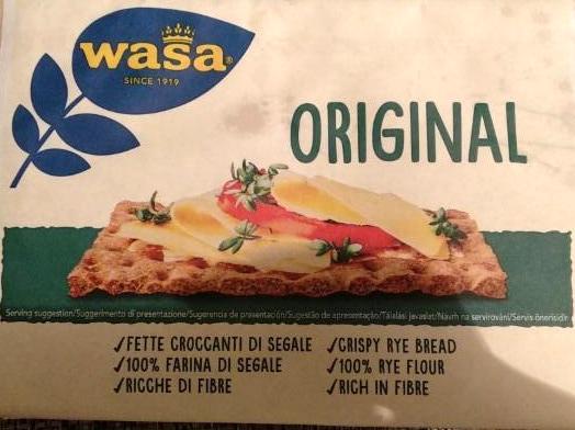 Fotografie - knäckebrot celozrnný žitný WASA original