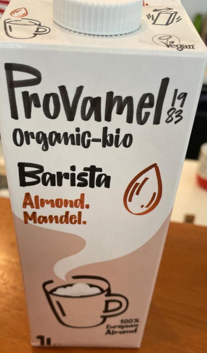 Fotografie - barista almond mandel provamel organic-bio