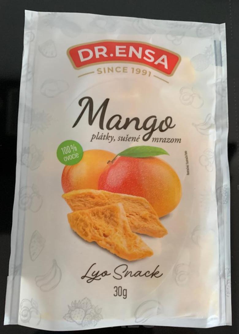Fotografie - Mango plátky sušené mrazom Dr.Ensa