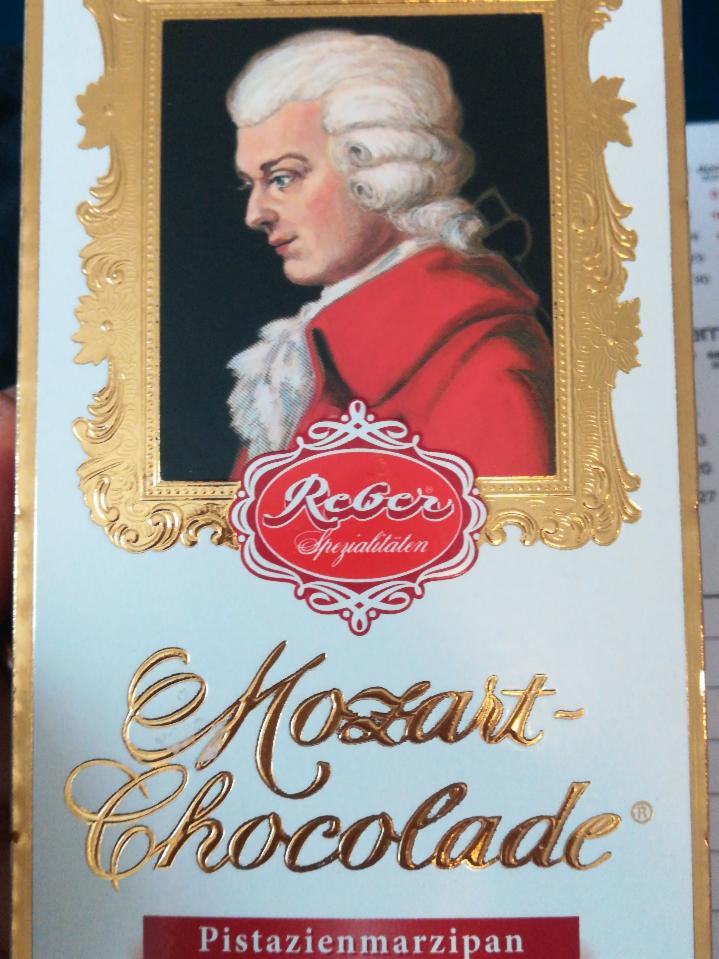 Fotografie - Reber Mozart-Chocolade Bitter chocolate