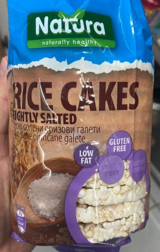 Fotografie - rice cakes lightly salted