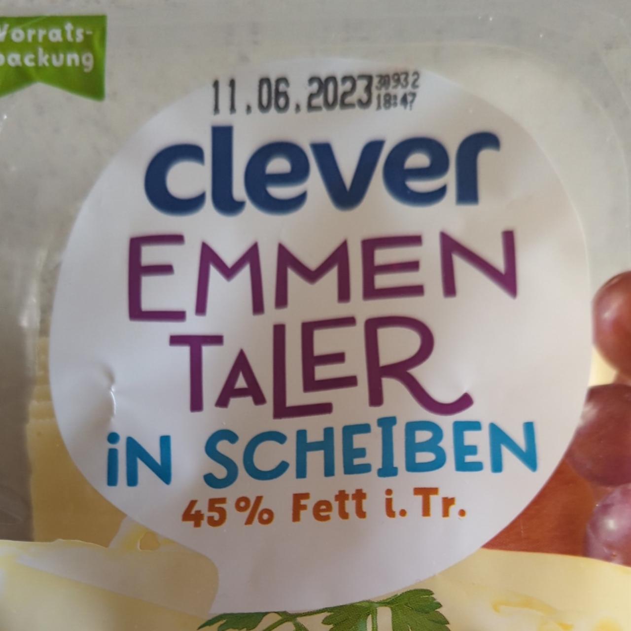 Fotografie - Clever EMENTALER 45% in Scheiben