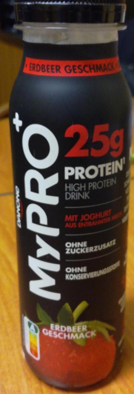 Fotografie - Mypro+ 25g proteinu jahoda Danone