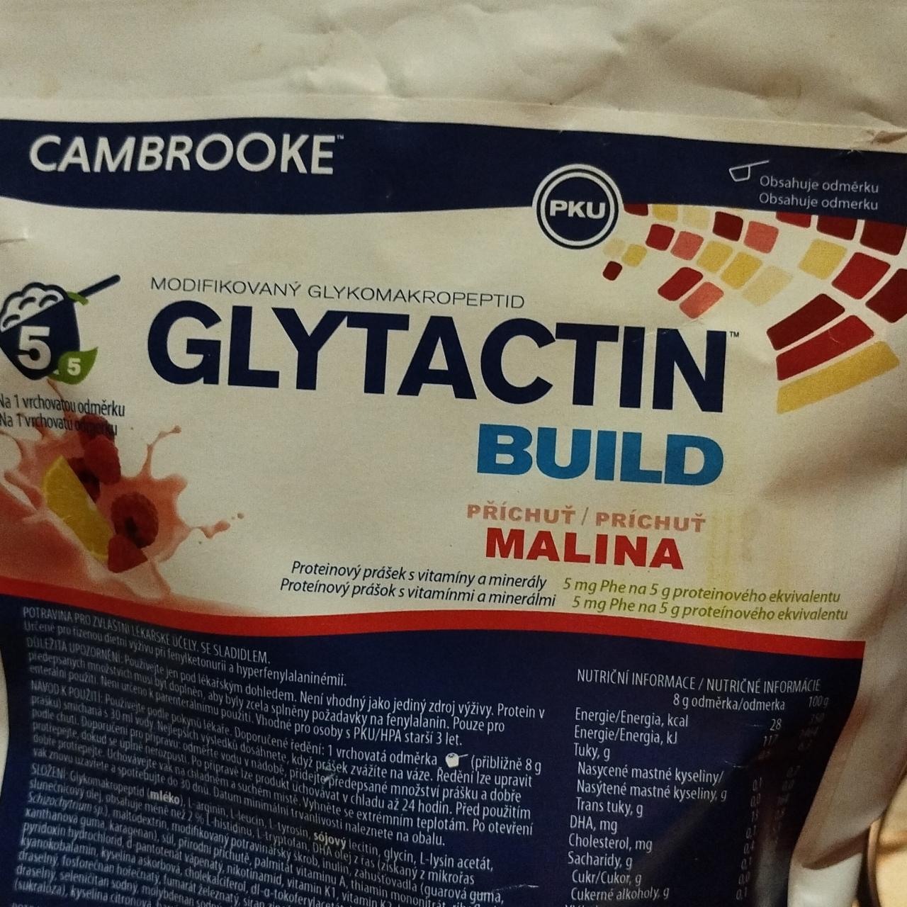 Fotografie - Glytactin Build Malina Cambrooke