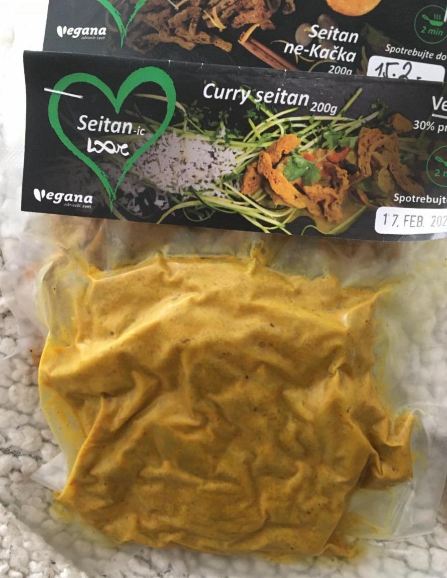 Fotografie - curry seitan vegana