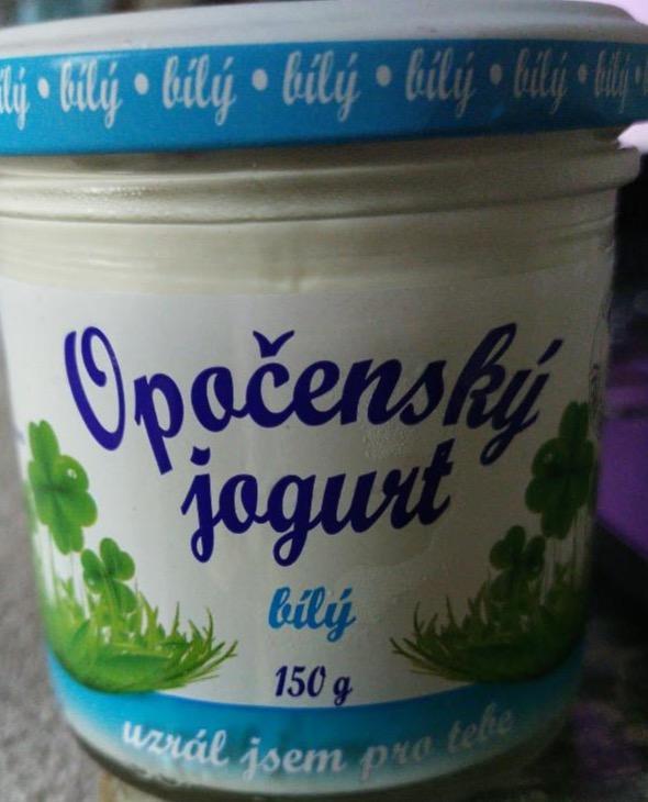 Fotografie - Opočenský jogurt biely 3,6%