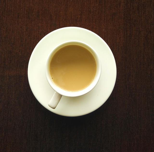 Fotografie - biela káva (melta), nápoj
