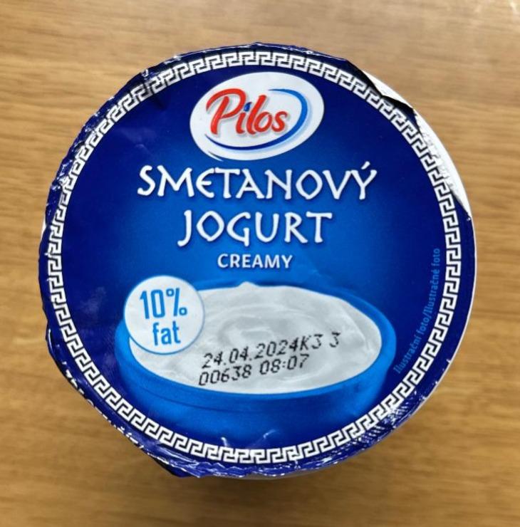 Fotografie - Smetanový Jogurt Creamy 10% fat Pilos