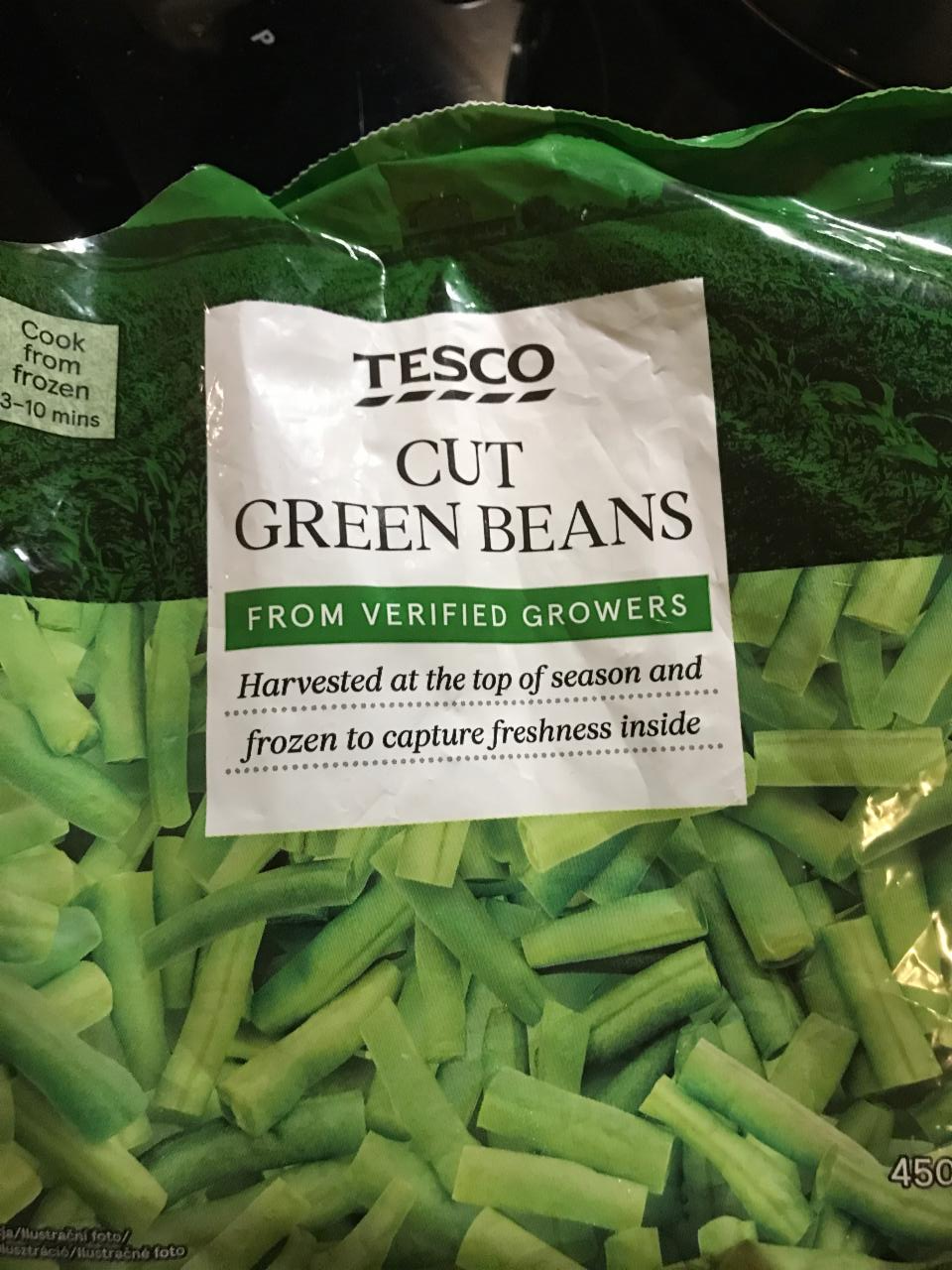 Fotografie - Cut green beans Tesco