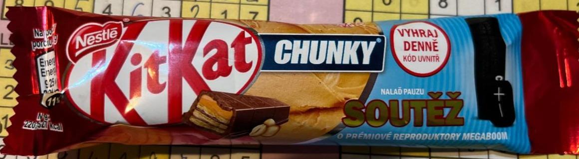 Fotografie - Kit Kat Chunky Peanut butter Nestlé
