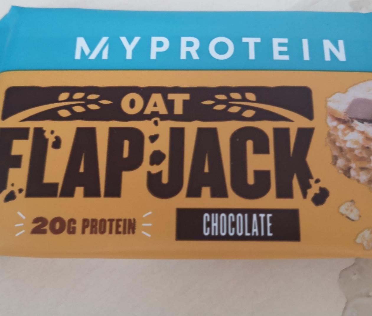Fotografie - Oat Flapjack chocolate MyProtein
