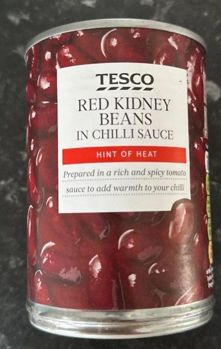 Fotografie - Red kidney beans in chilli sauce Tesco