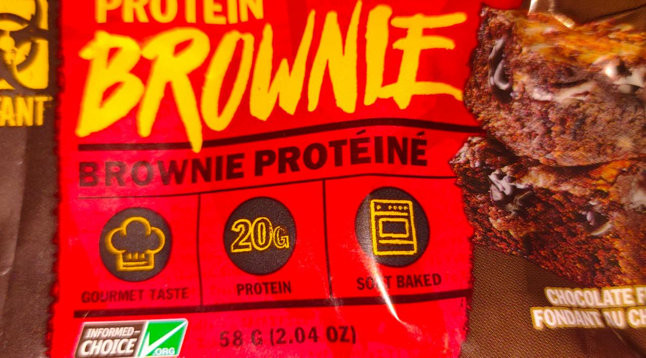Fotografie - Protein Brownie Choco Fudge Mutant