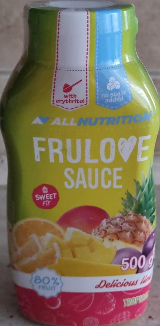 Fotografie - frulove sauce tropical All Nutrition
