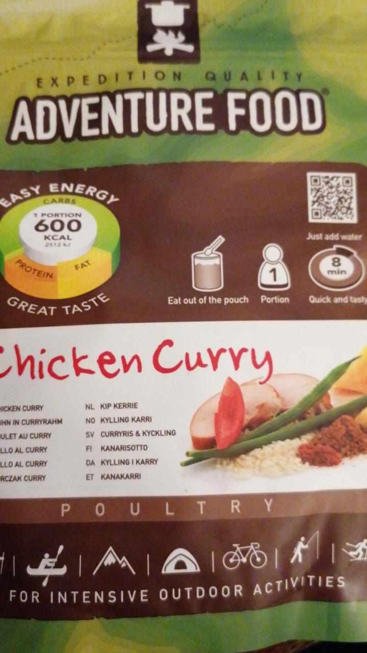Fotografie - Adventure food Chicken curry