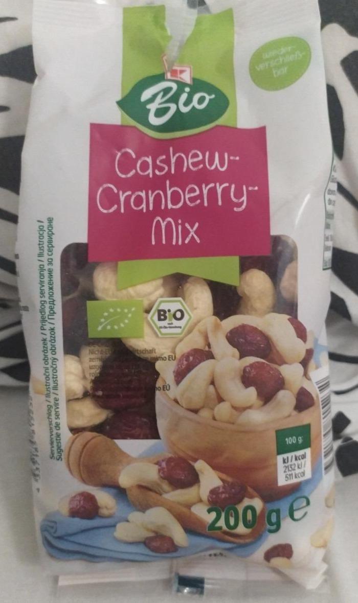 Fotografie - Cashew cranberry mix K Bio