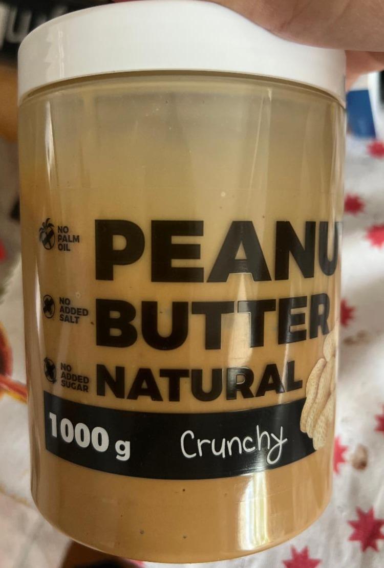 Fotografie - Peanut butter natural crunchy 7Nutrition