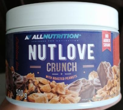 Fotografie - NutLove Crunch with roasted peanuts Allnutrition