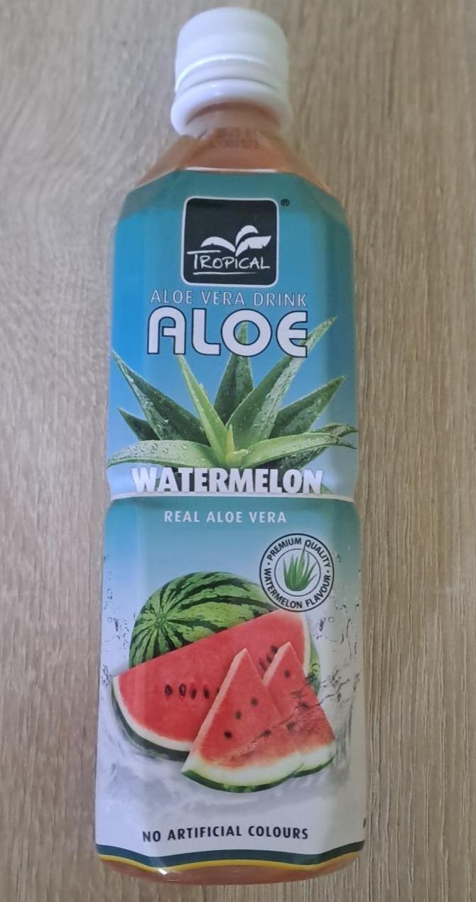 Fotografie - Aloe Vera Drink Watermelon Tropical