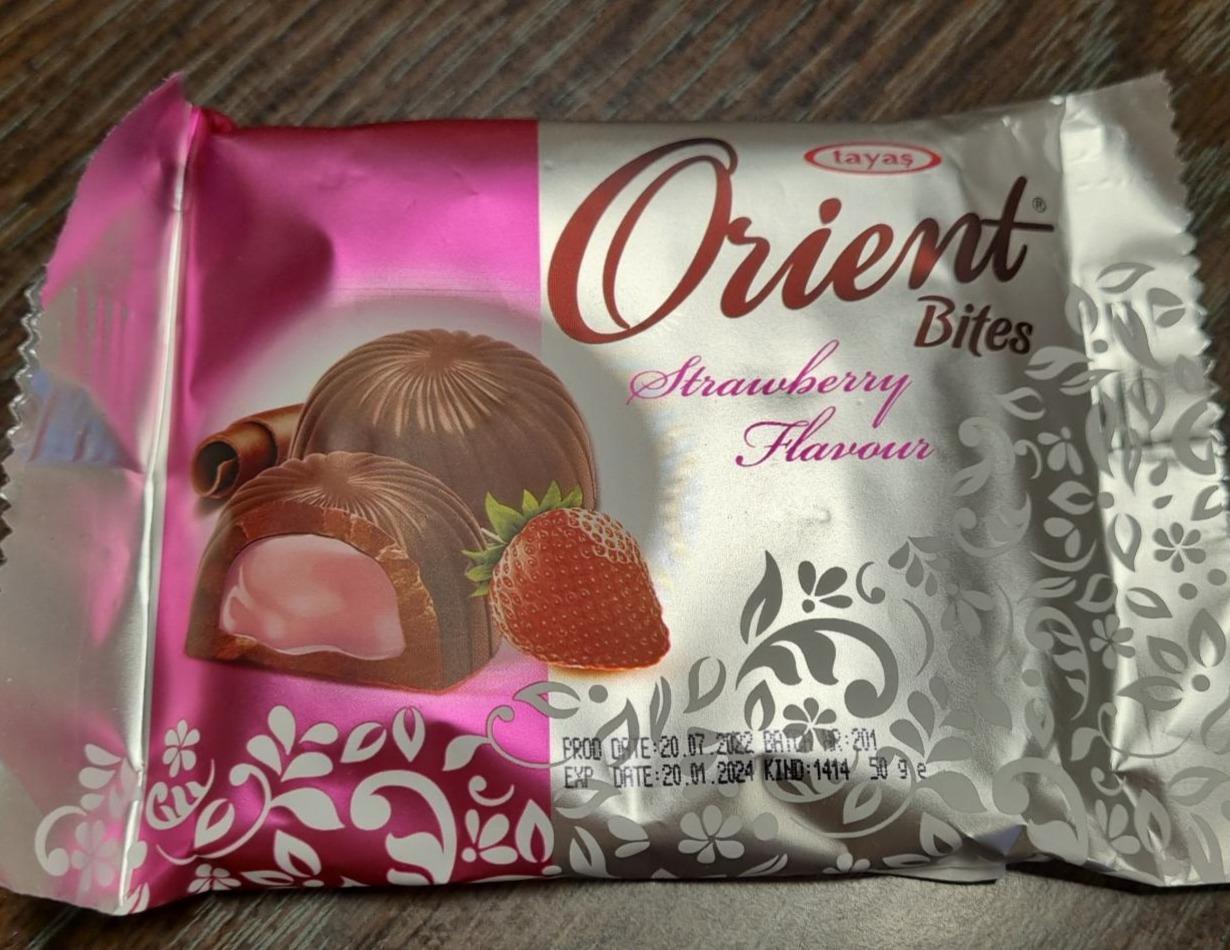 Fotografie - Orient Bites strawberry flavour Tayas