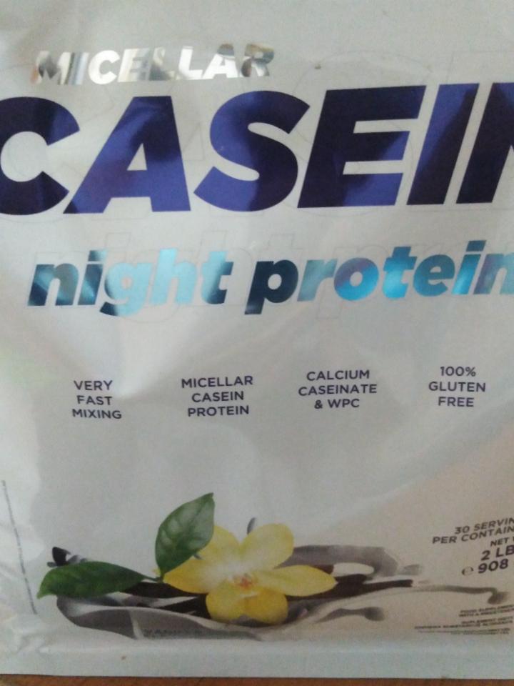 Fotografie - Allnutrition Micellar Casein night protein vanilla