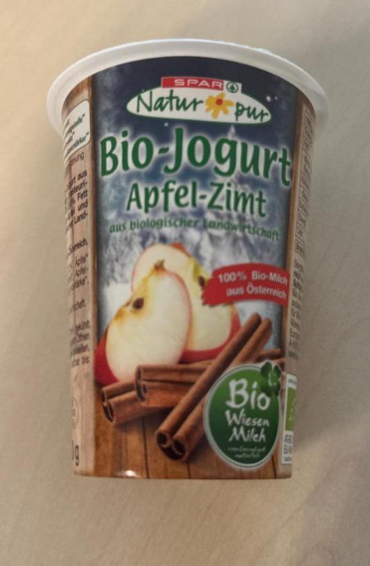 Fotografie - Bio-Jogurt Apfel-Zimt Spar Natur pur