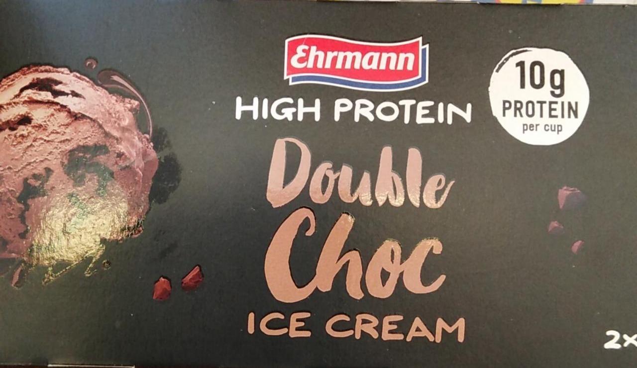 Fotografie - Double Choc Ice cream Ehrmann