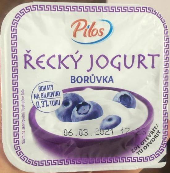 Fotografie - Jogurt gréckeho typu čučoriedka