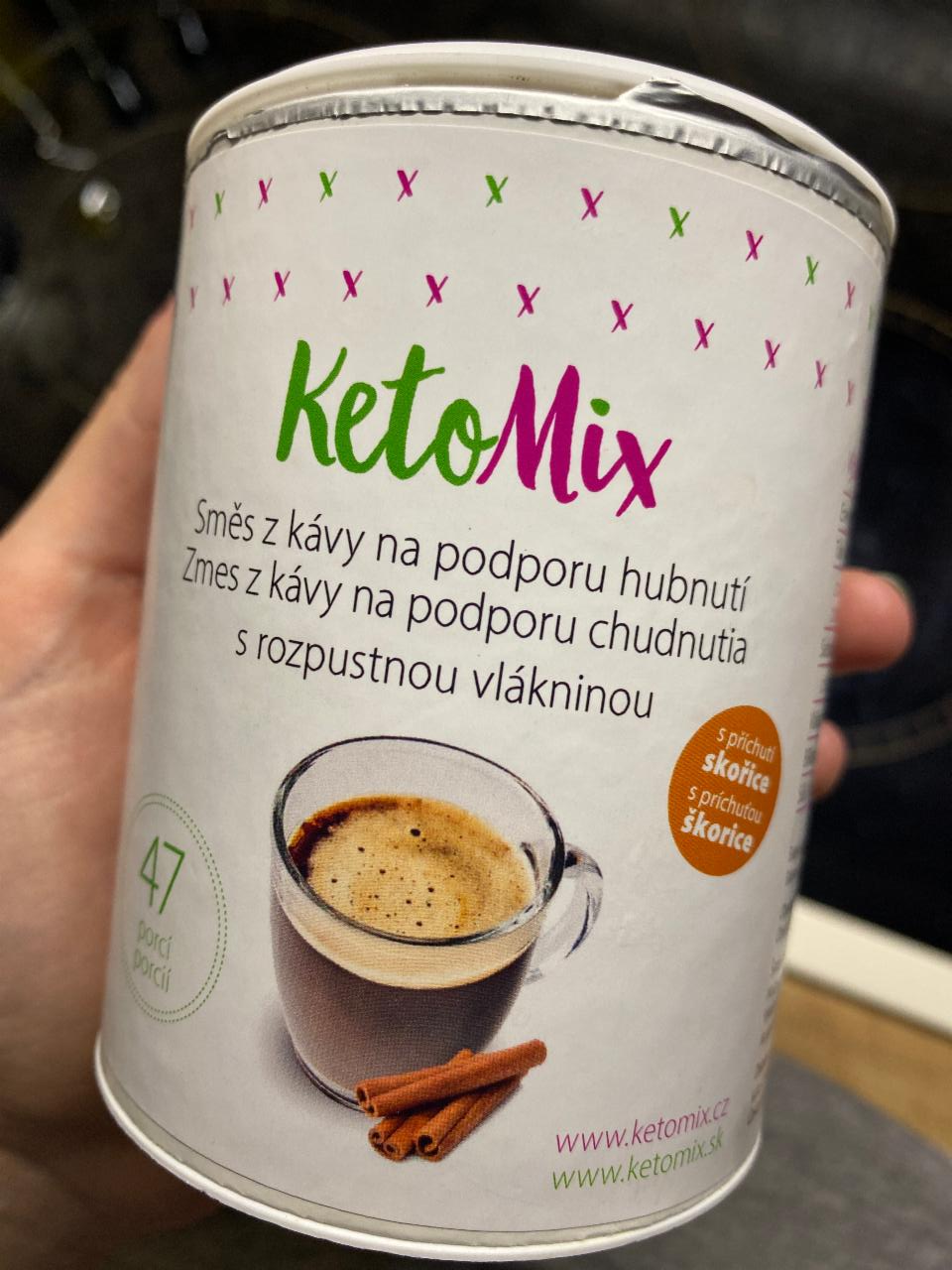 Fotografie - Zmes kávy na podporu chudnutia KetoMix
