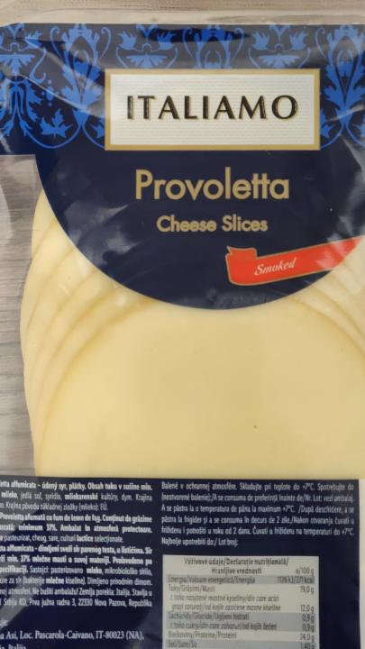 Fotografie - provoletta cheese slices Italiamo