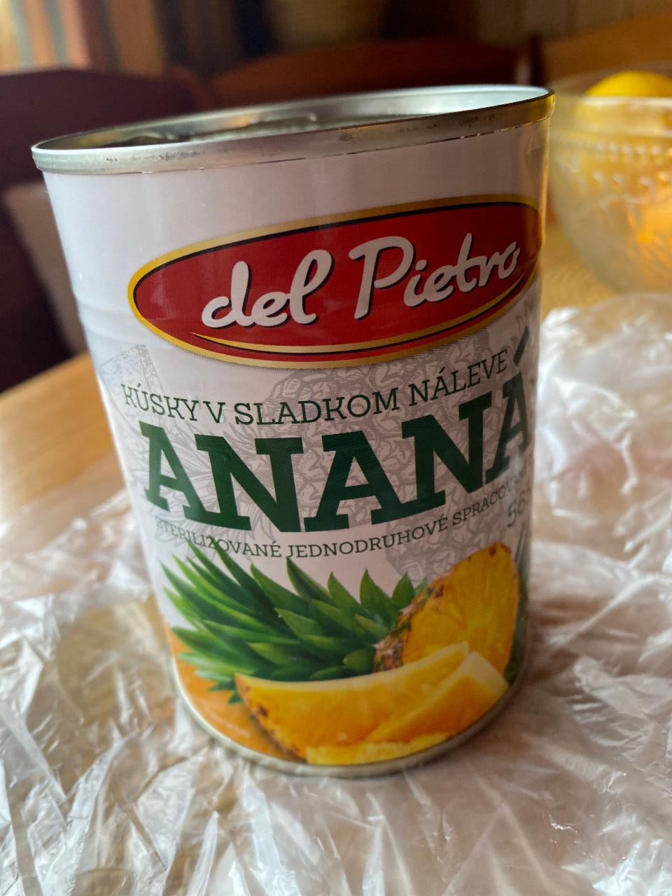 Fotografie - Kúsky v sladkom náleve ananás Del Pietro