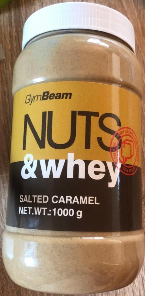 Fotografie - Nuts & whey salted caramel GymBeam
