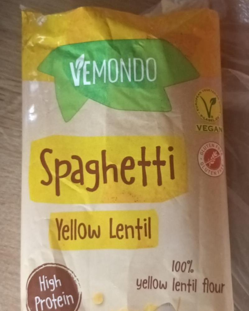 Fotografie - Spaghetti Yellow Lentil Vemondo