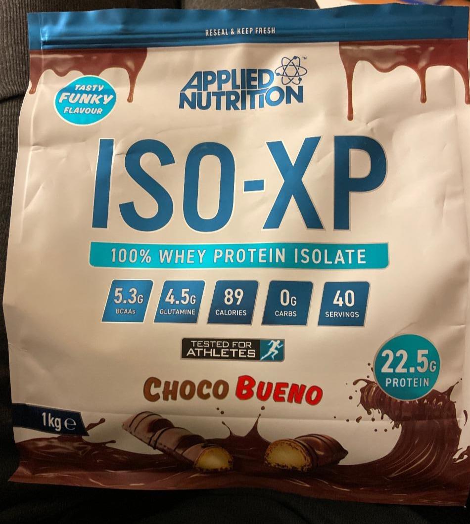 Fotografie - ISO- XP 100% whey protein isolate choco bueno