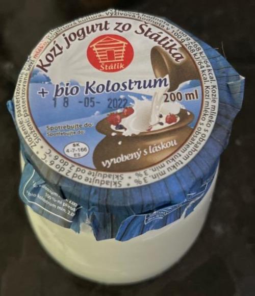 Fotografie - Kozí jogurt zo Štálika