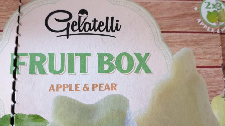 Fotografie - Gelatelli Fruit box apple & pear