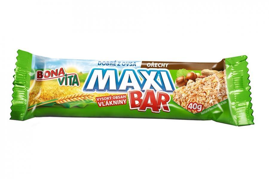 Fotografie - maxi bar ořechy Bonavita