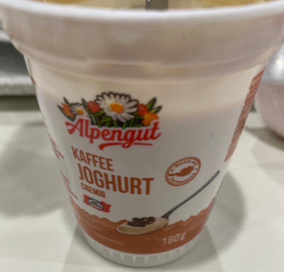 Fotografie - Alpengut kaffee joghurt