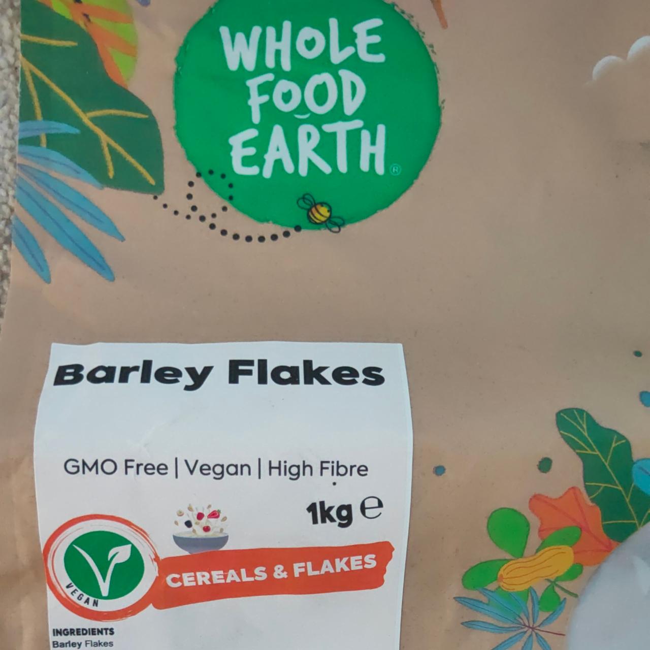 Fotografie - Barley Flakes Whole Food Earth
