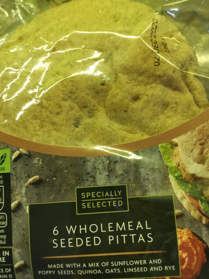 Fotografie - Wholemeal seeded pitta 