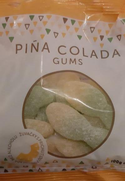 Fotografie - Piňa colada gums zele cukriky