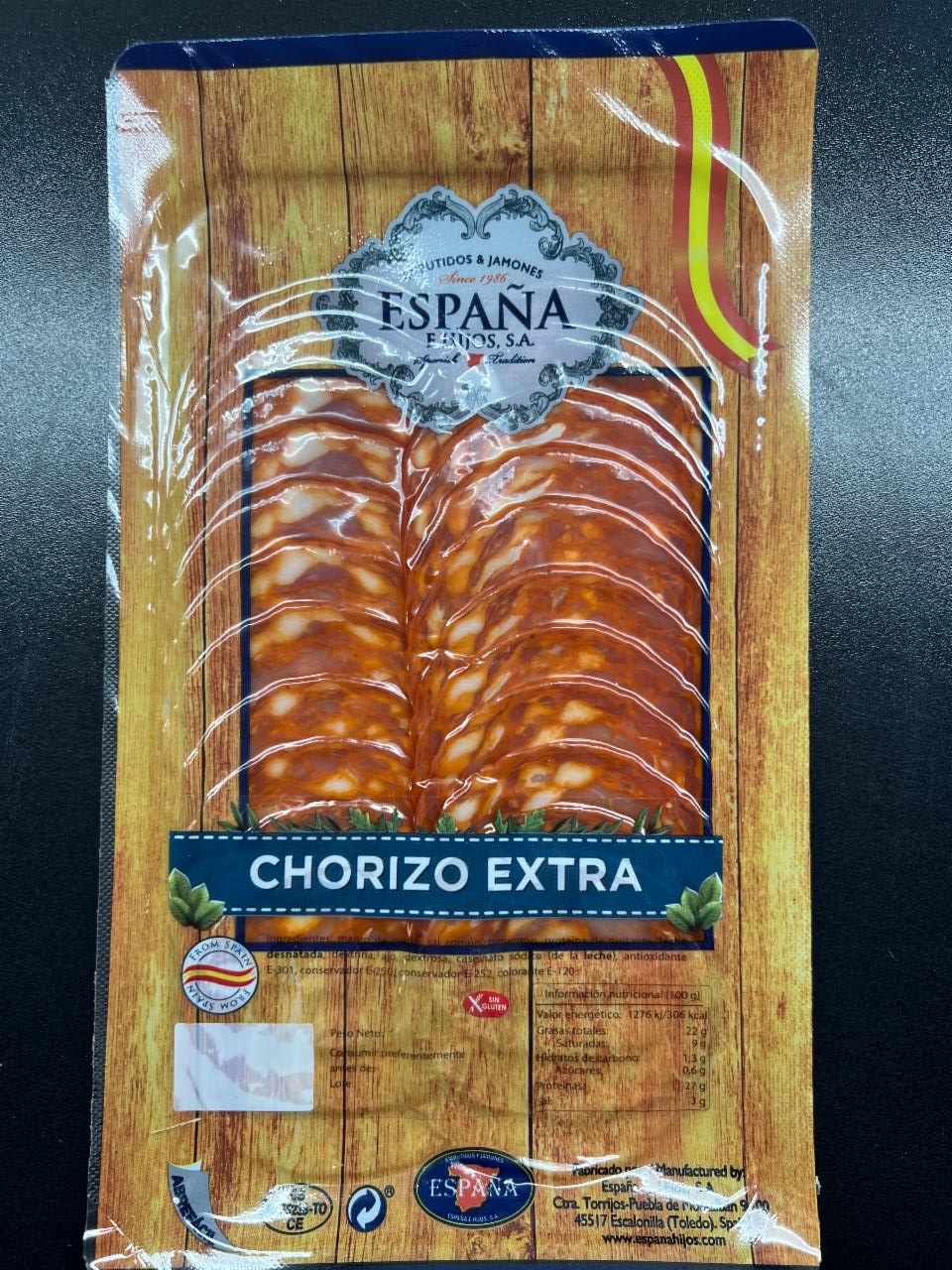 Fotografie - chorizo extra España