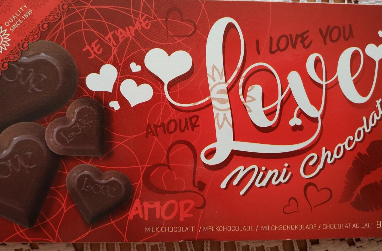 Fotografie - Love mini chocolate