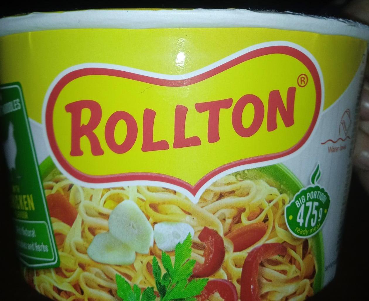 Fotografie - Instant noodles with chicken flavour Rollton