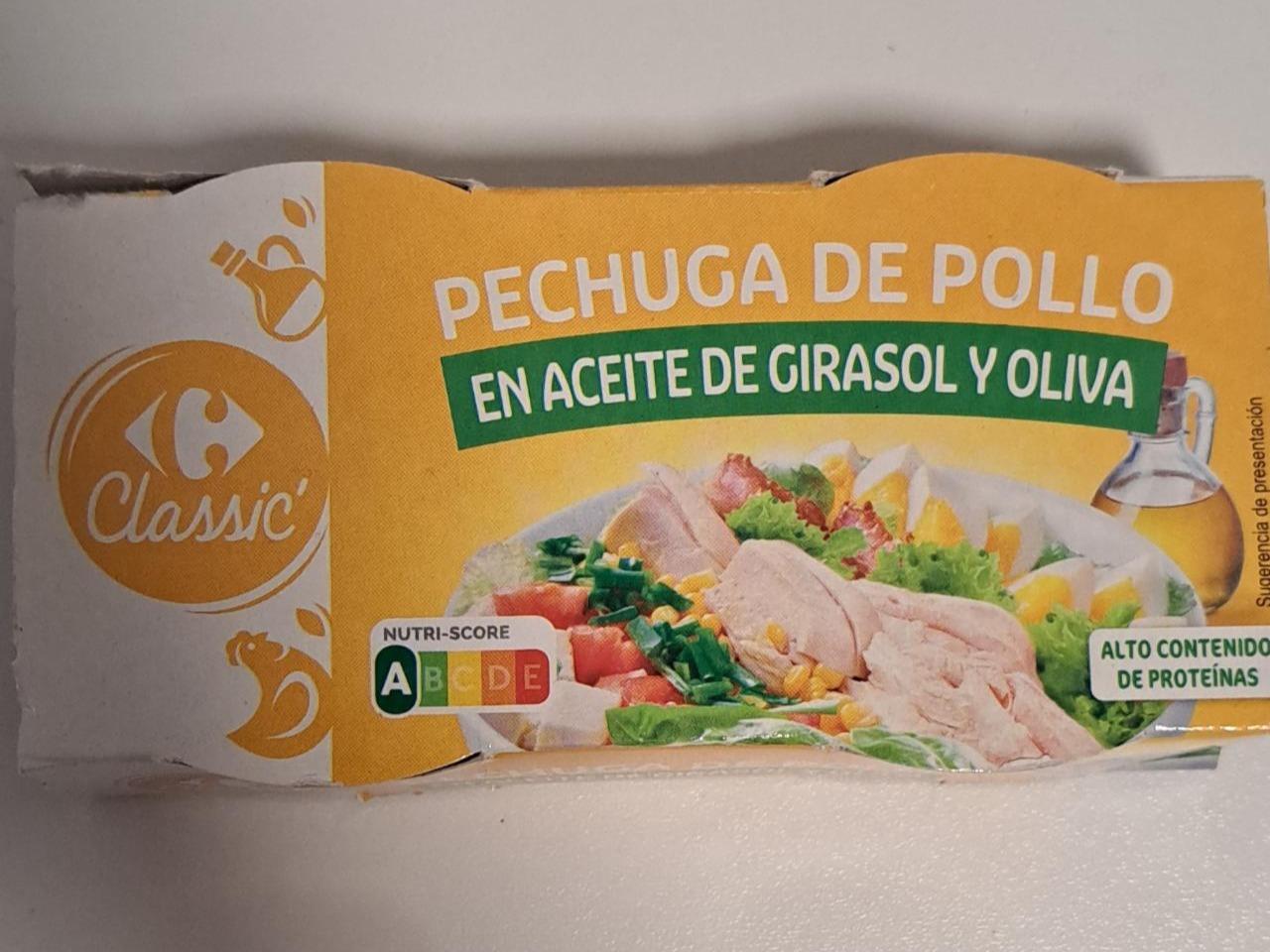 Fotografie - Pechuga de pollo en aceite de girasol y oliva C Classic
