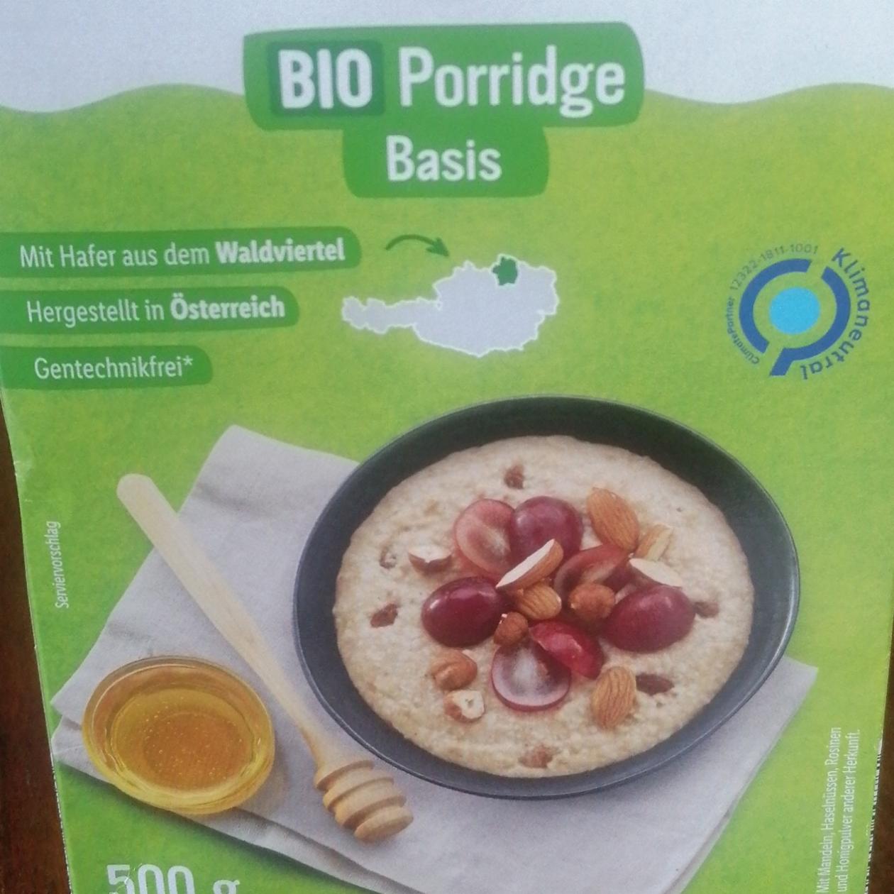 Fotografie - Bio Porridge Basis Heimat